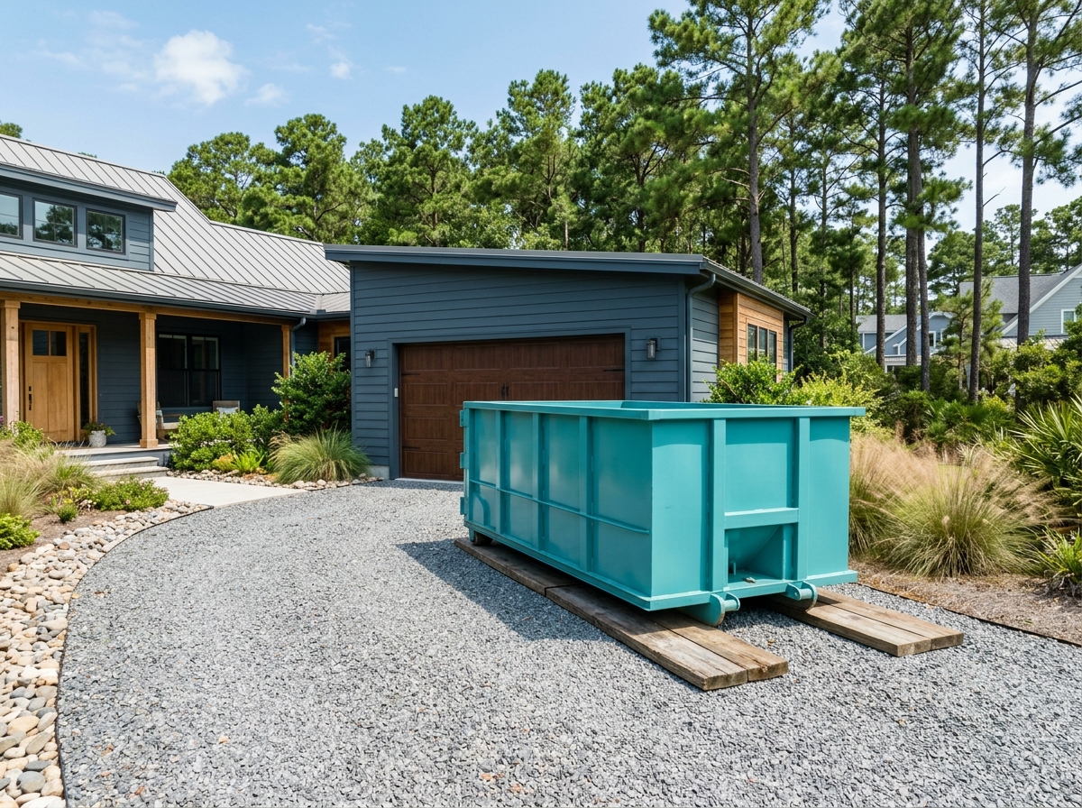 15-Yard Arkansas Homeowner Container roll-off container in Pine Bluff AR